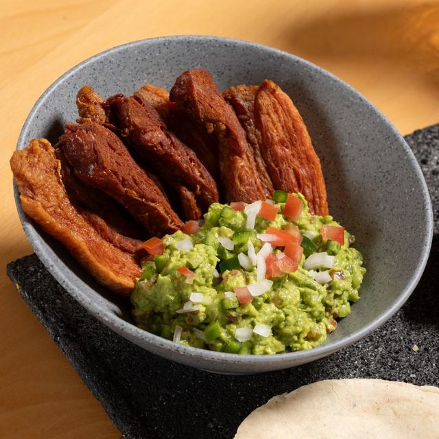 Carne con guacamole